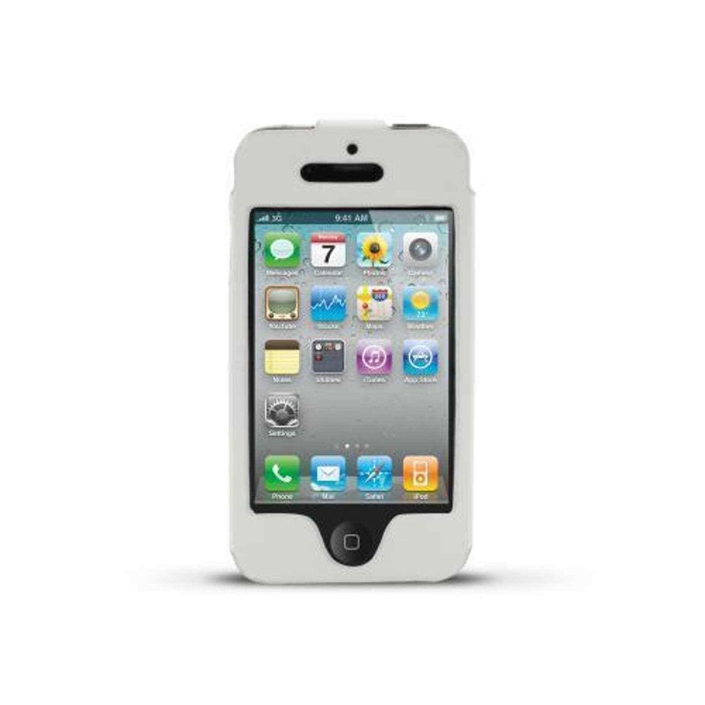 Mizco iPhone 4 Diamond Case, White IPH4LC-WT