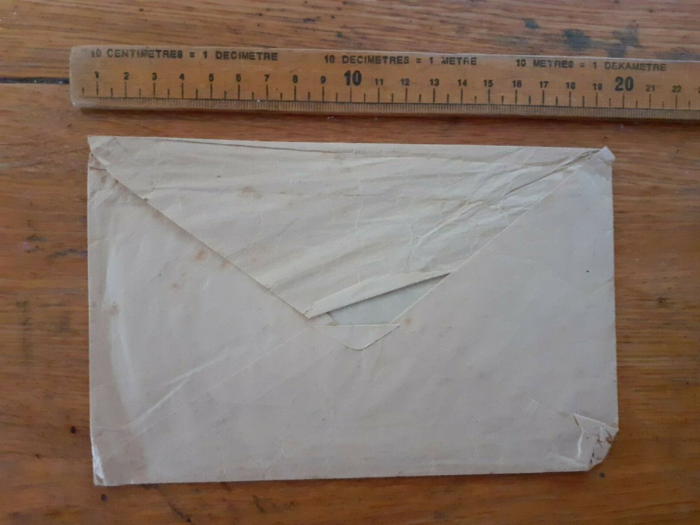 1930s The Improved Freda Storm Veil envelope