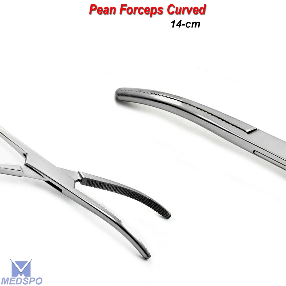 Pean Forceps Curved Locking Hemostat Forceps Dental Surgical Instruments CE