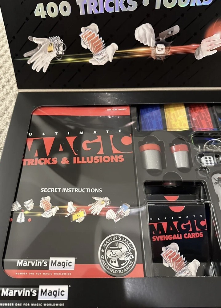 Marvin's Magic Ultimate Magic 400 Tricks & Illusions The Complete Magic Show