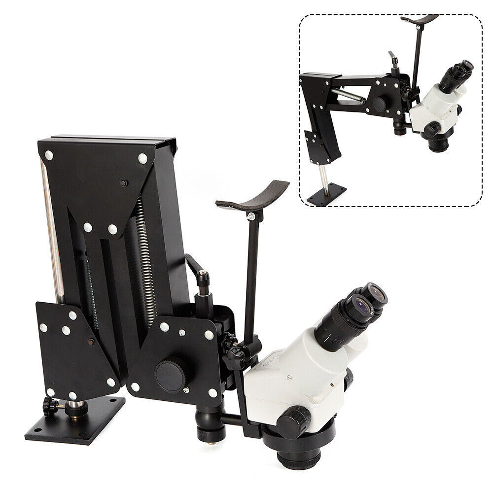 Micro Inlaid Mirror Multi-directional Micro-setting Microscope Jewelry Tool Set