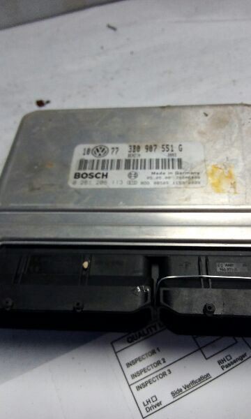 2001 Audi A4 Engine ECM Electronic Control Module 2.8L Engine ID Atq