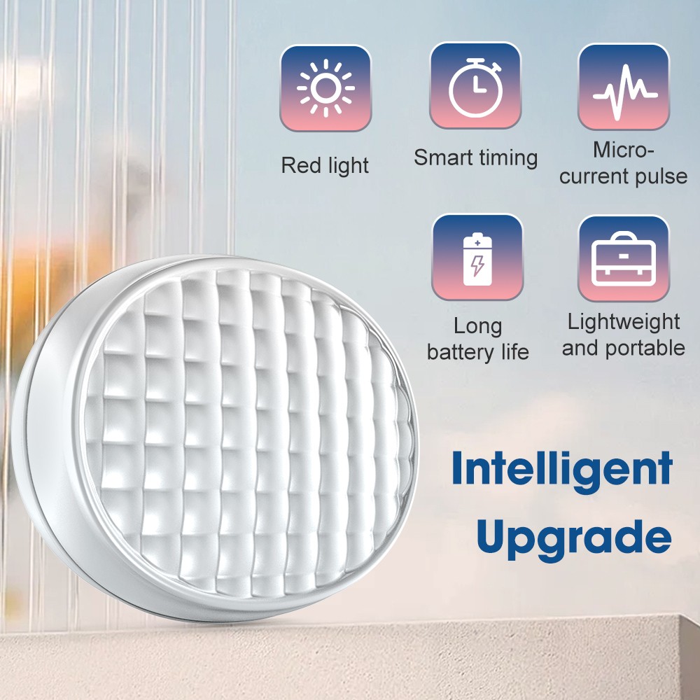 Red Light Under Eye Therapy Massager Microcurrent Eye Care Dark Circles Removal