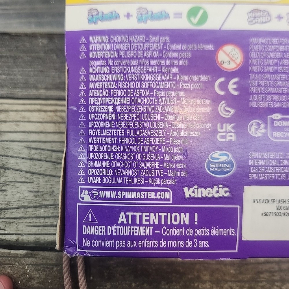 Kinetic Sand Splash Starter Case [90]