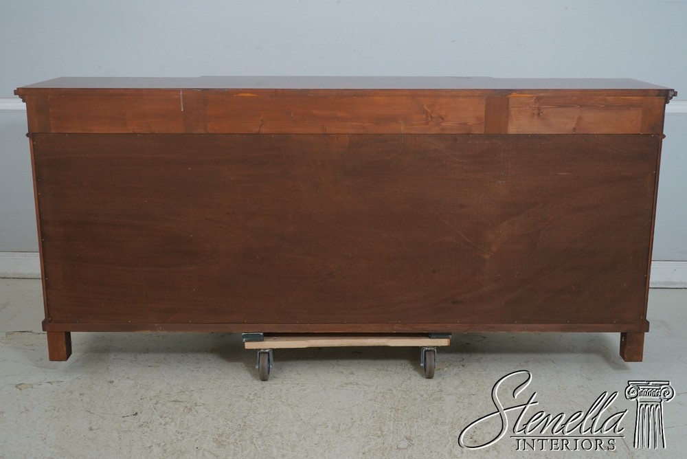 69488: FRANCESCO MOLON Italian Empire Walnut Sideboard