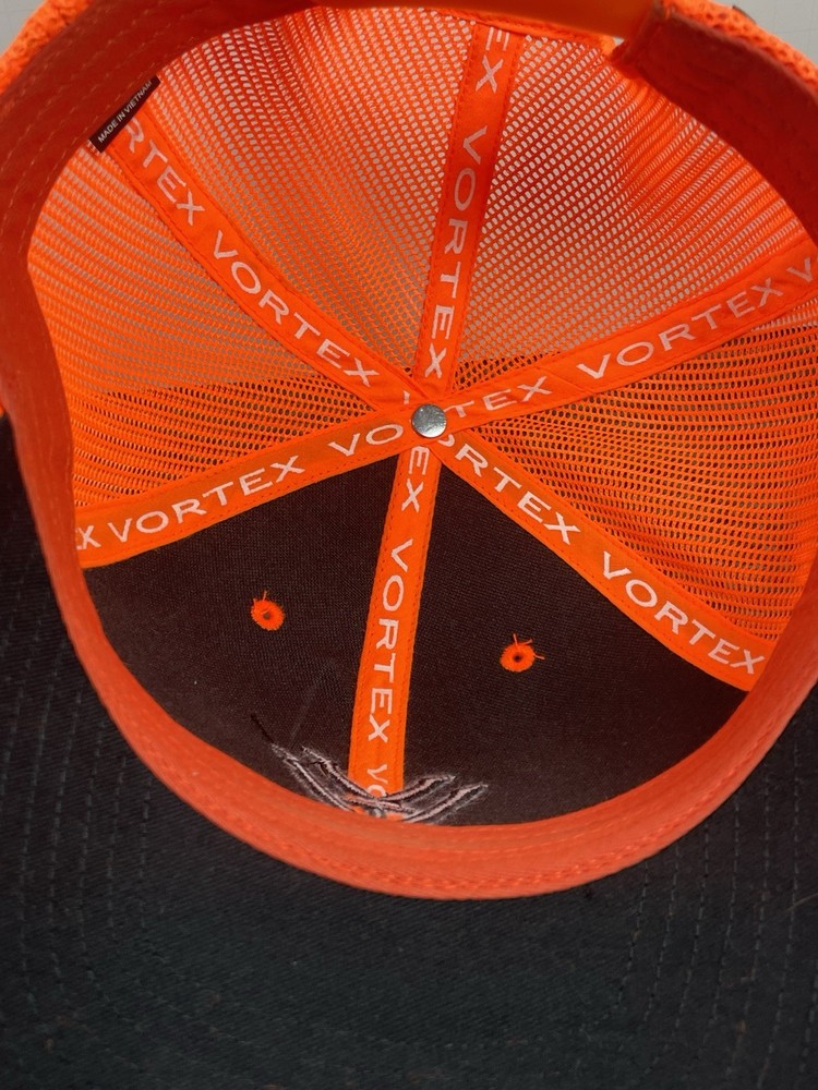 🔥 Vortex • SnapBack Orange Trucker Hat