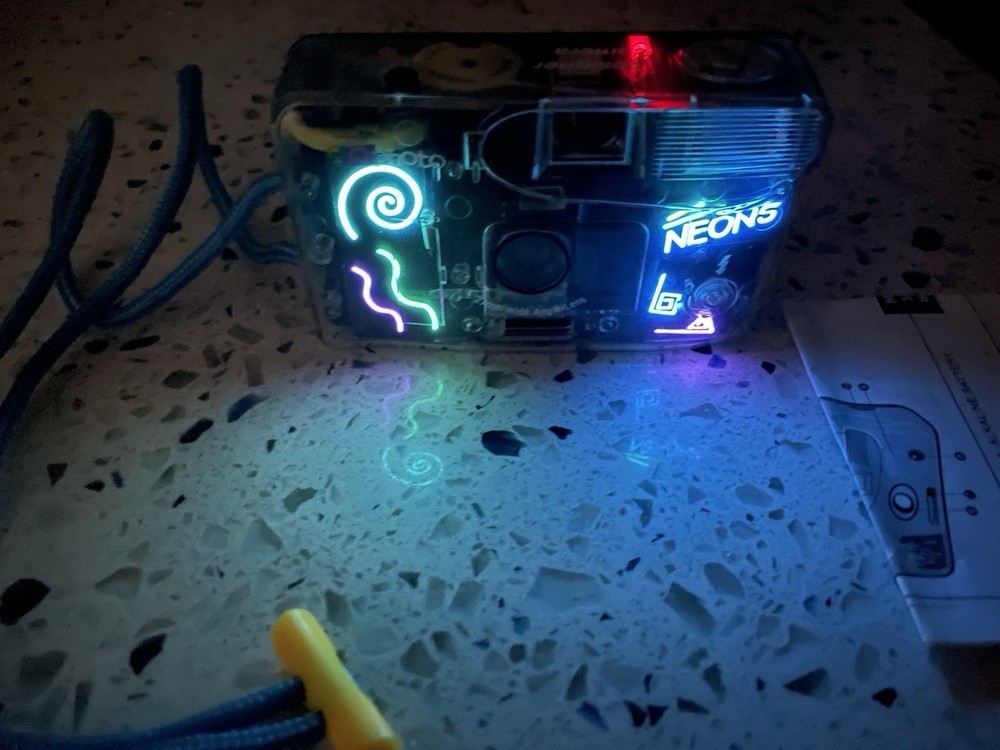 Vintage Neons Designer Camera