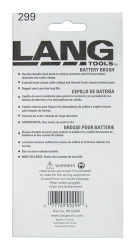 Lang Tools 299 Battery Brush