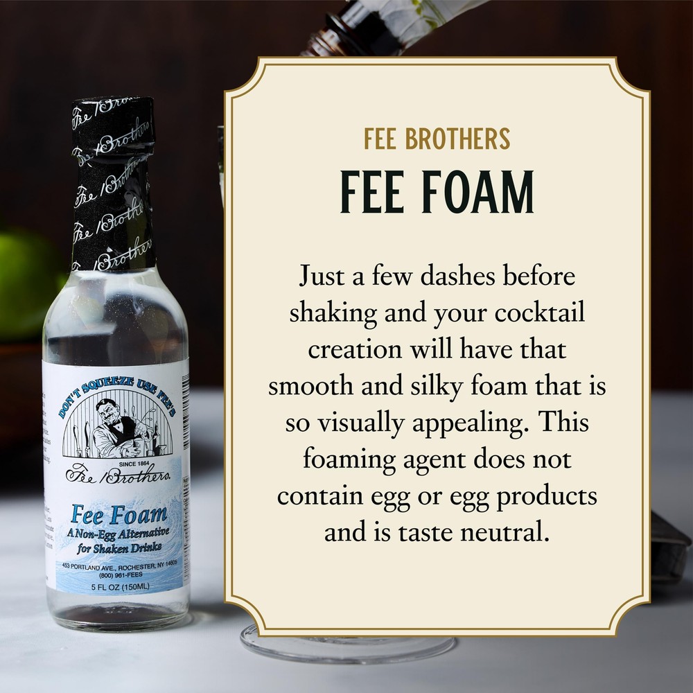 Fee Foam Cocktail Foamer - 5 oz