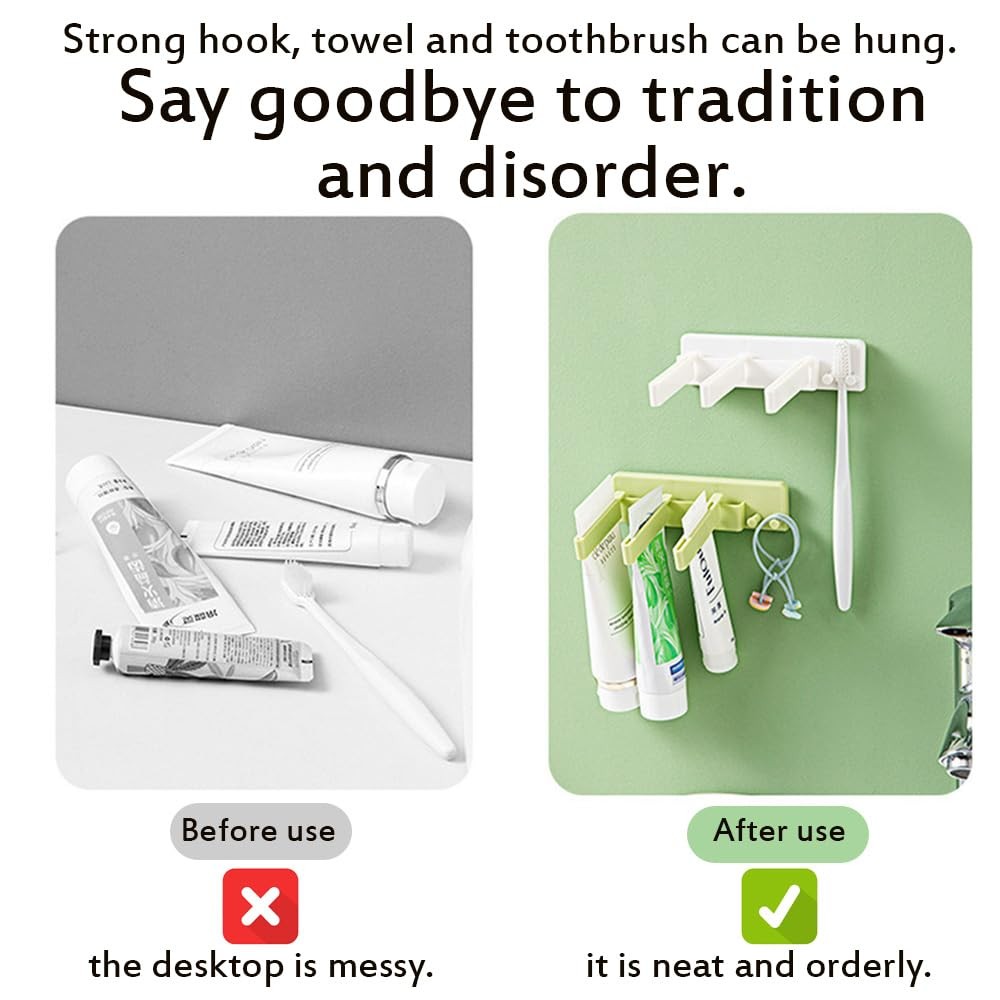Keywords Toothpaste Squeezer,Bathroom Toothpaste Toothbrush Folding Frame,Wal...