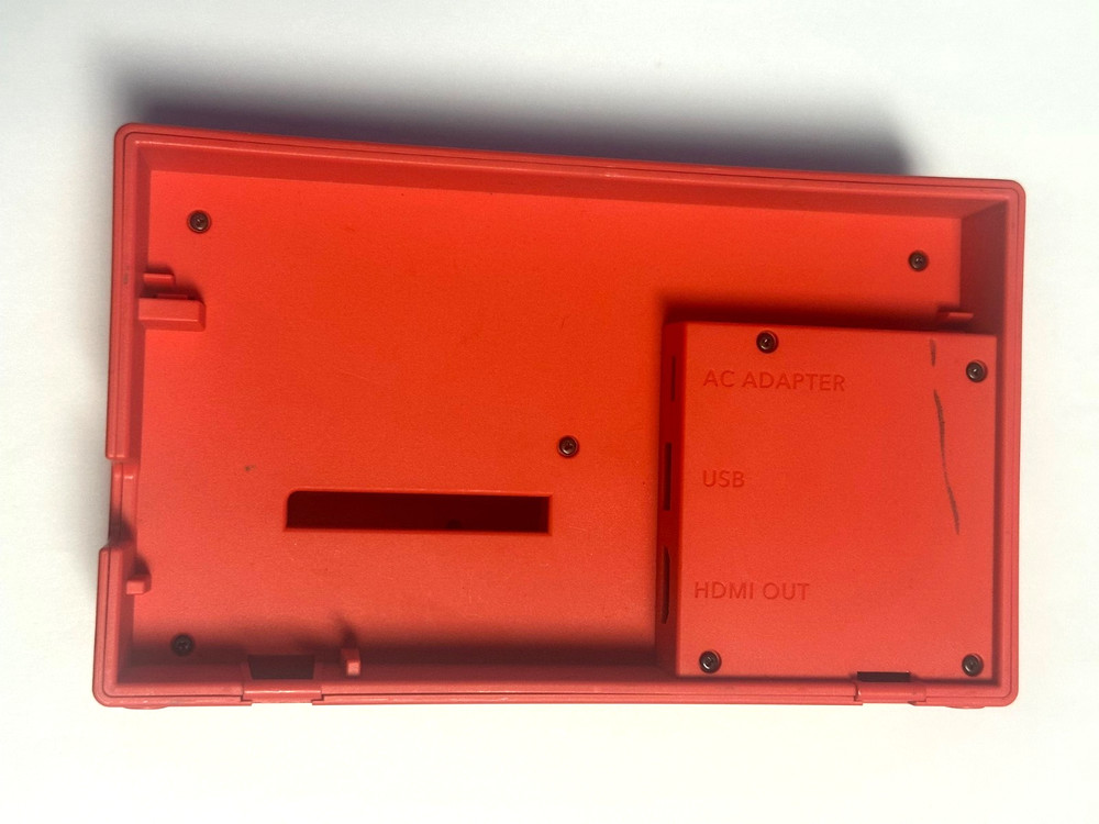 Nintendo Switch Charging Dock Red No Back Cover