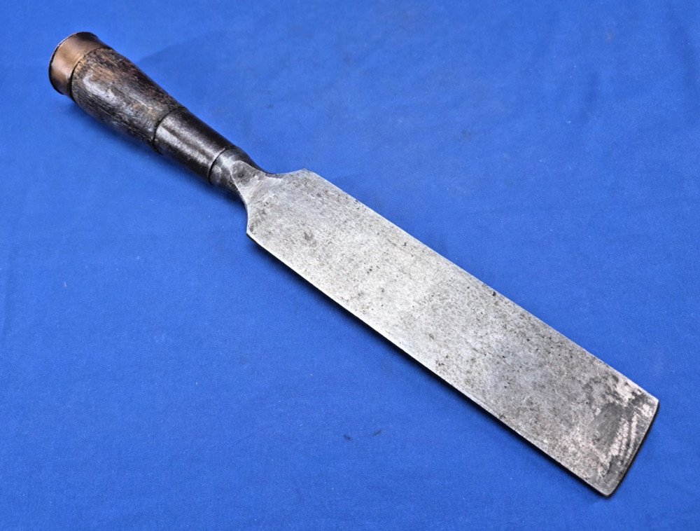 Interesting Heavy Unbranded 2" Bevel Edge Paring Chisel