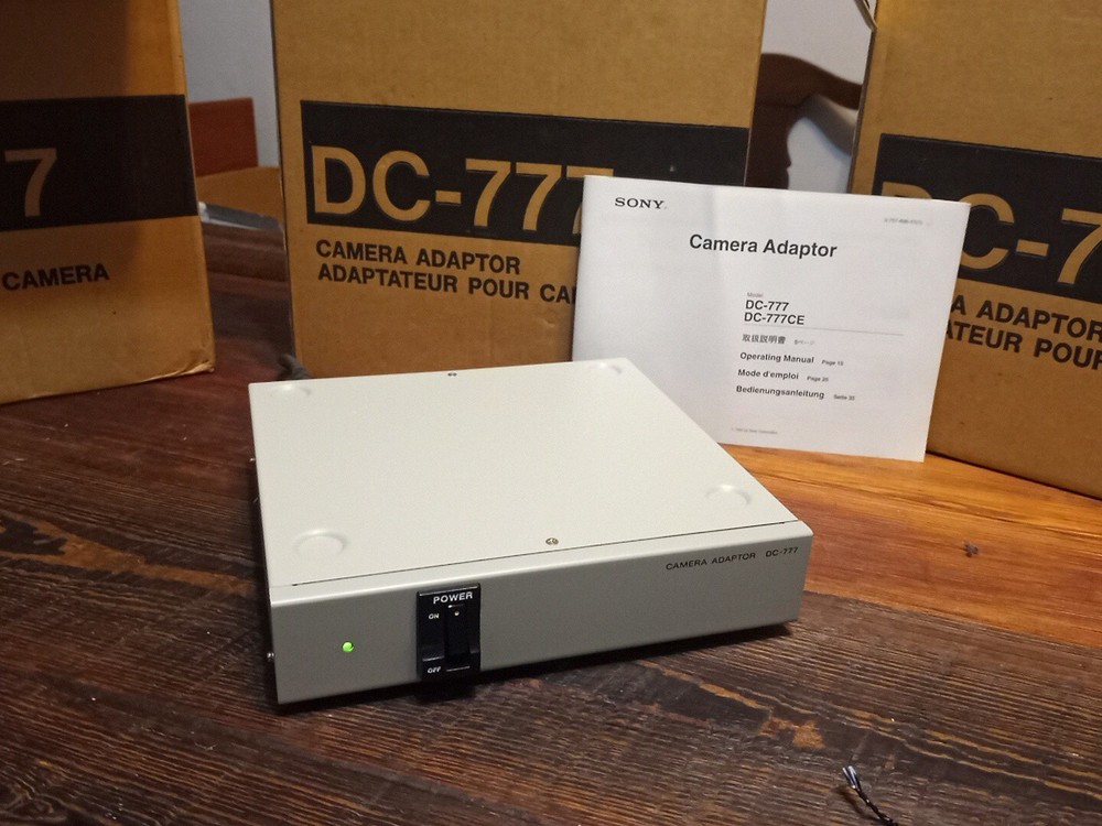 New Sony Camera Adaptor DC-777