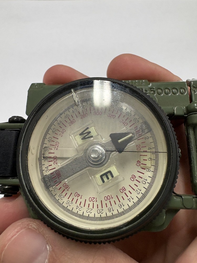 2pk NON-FUNCTIONING Stocker & Yale Model SandY-183 3H Tritium Lensatic Compass