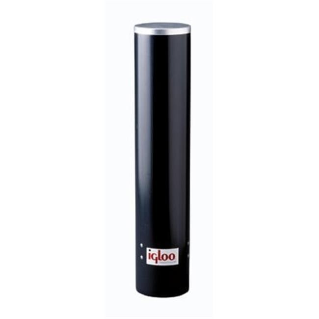 Igloo 385-8242 4-4.5Oz. Cup Dispenser Black Plastic