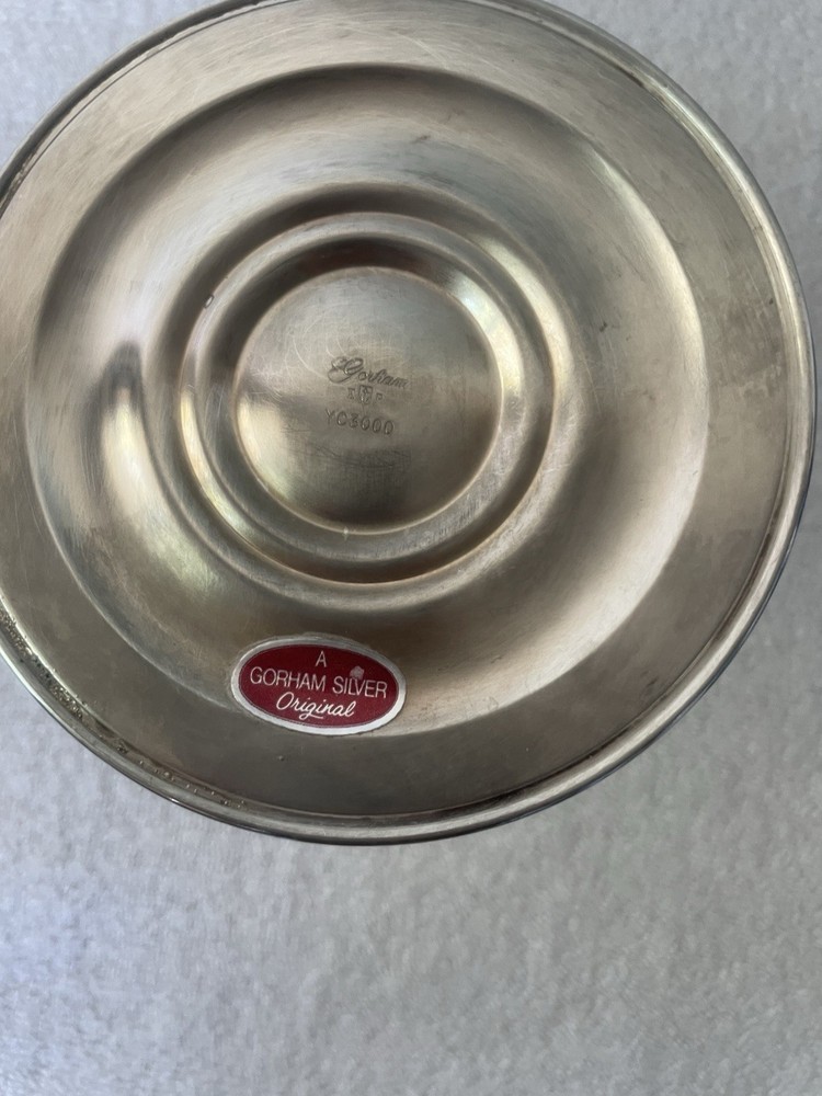 Gorham Silver Plated Original Candle Holder YC3000, 5”