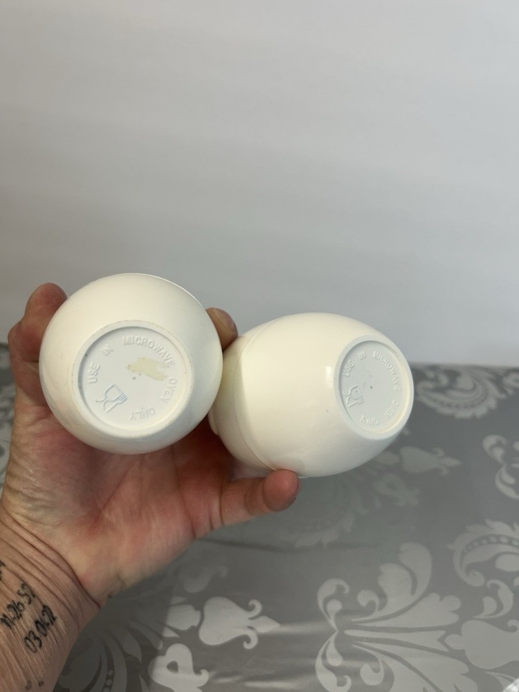 Hen Shaped Microwave Egg Cookers Set Of Two.