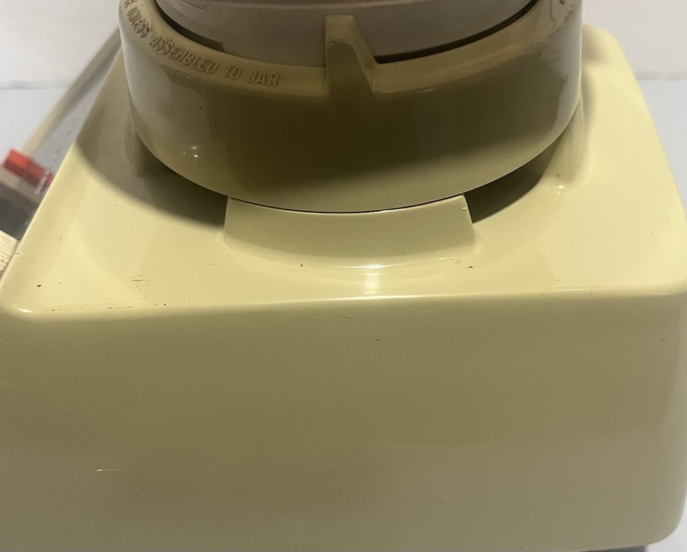 Osterizer Pulse Matic 12 Dual Range Cycle Blender Food Processor Works