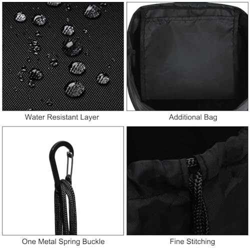 Camping Cookware Mess Kit Bag, High Capacity Camping Tableware Storage Bag, 1