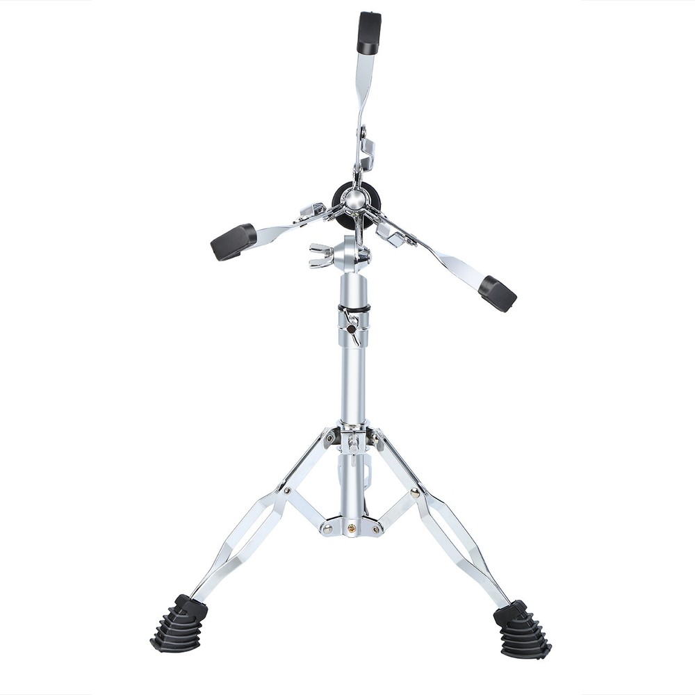 Snare Drum Stand Multiple Triangle Bracket Hardware Holder Adjustable Silver