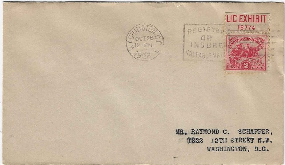 FDC    #630a  --  White Plains -- 10-28-26  -  DC cxl