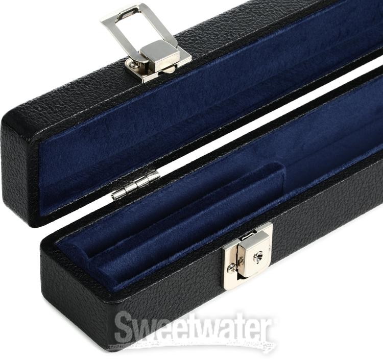 Bobelock B8-2BB Double Bow Case - Black with Blue Interior
