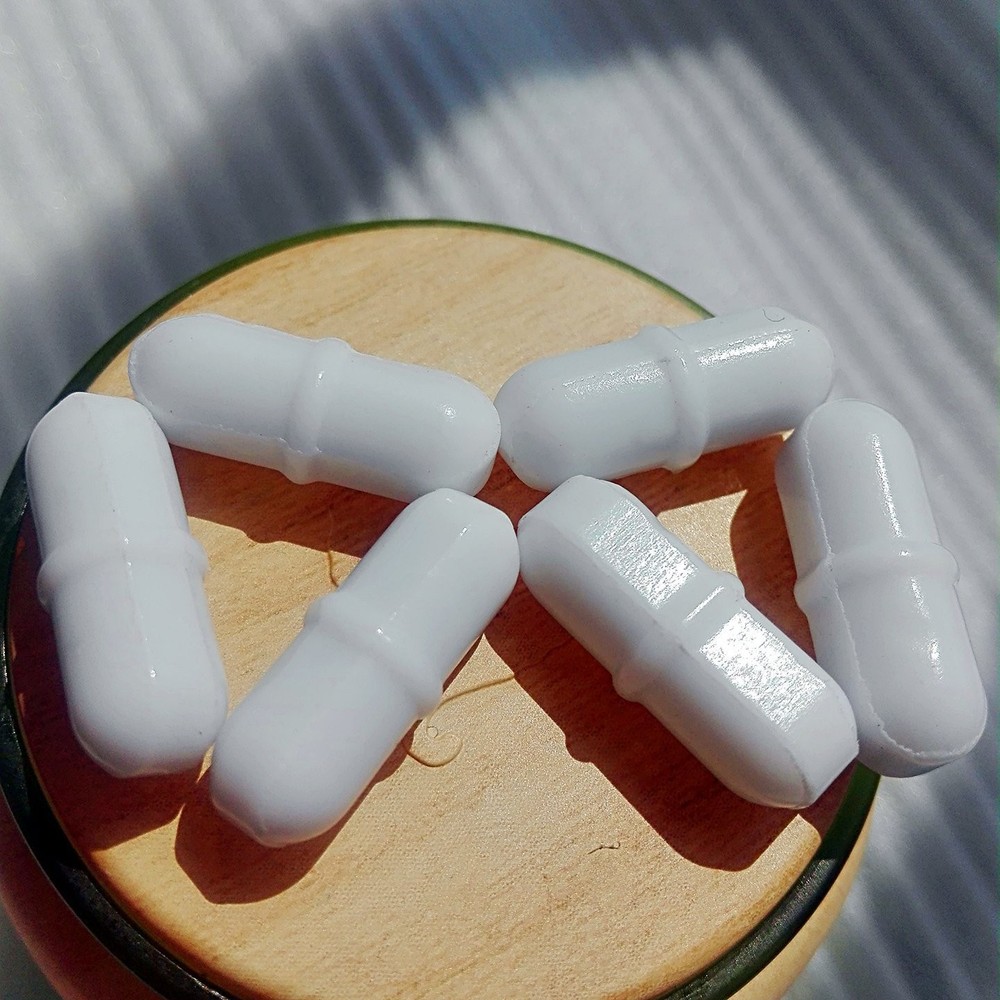 Laboratory Magnetic Stir Bars PTFE Stirrer Mixer White