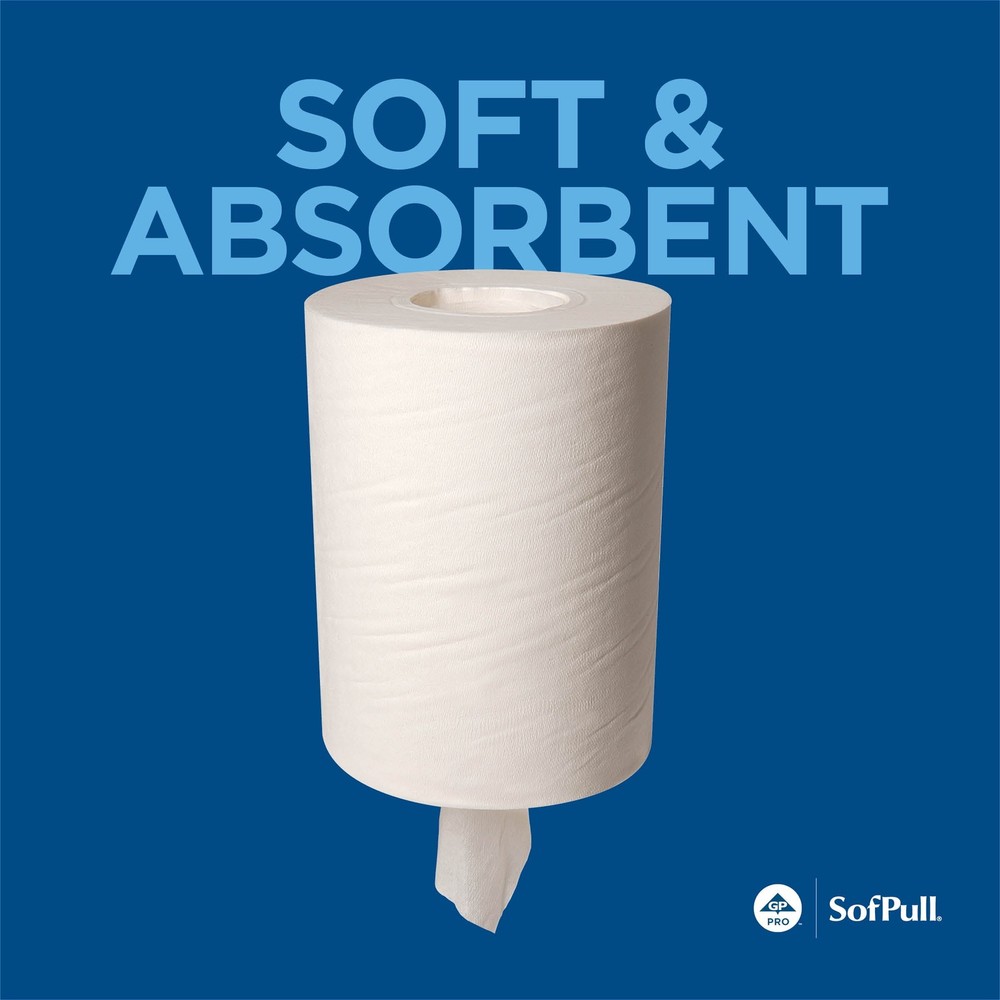 Paper Towel White, 8 Rolls Per Case