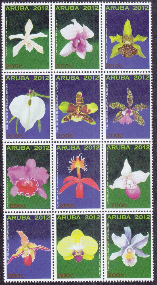 Aruba Issue 2012 (645-656) Orchids