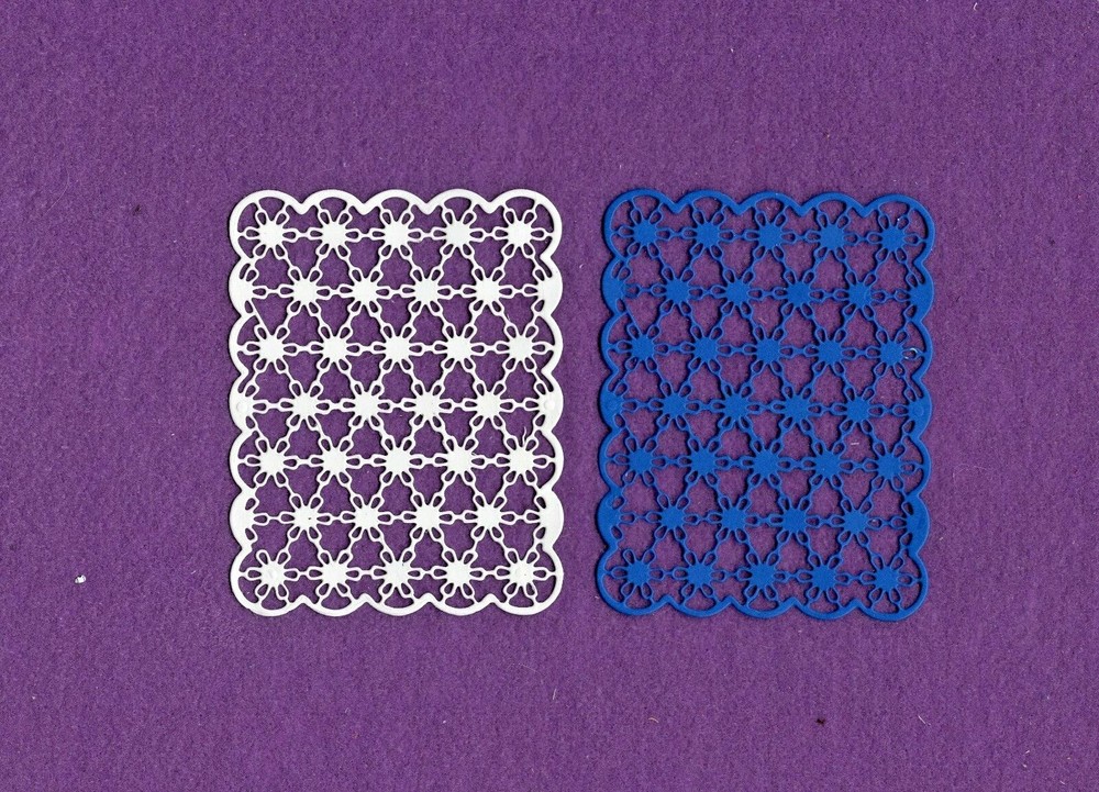 FLOWER BACKGROUND  die cuts scrapbook cards