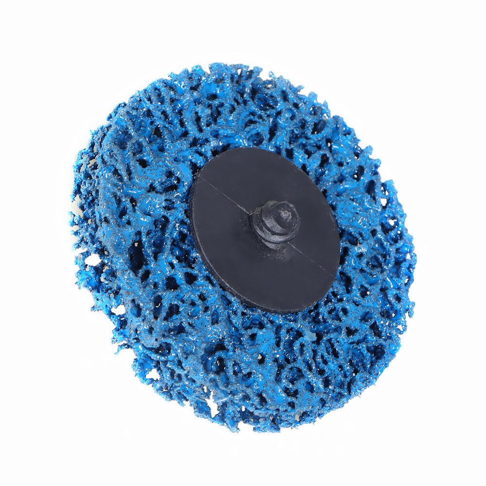 25 Pack 3 Inch Quick Change Easy Strip & Clean Discs Blue For Paint Rust
