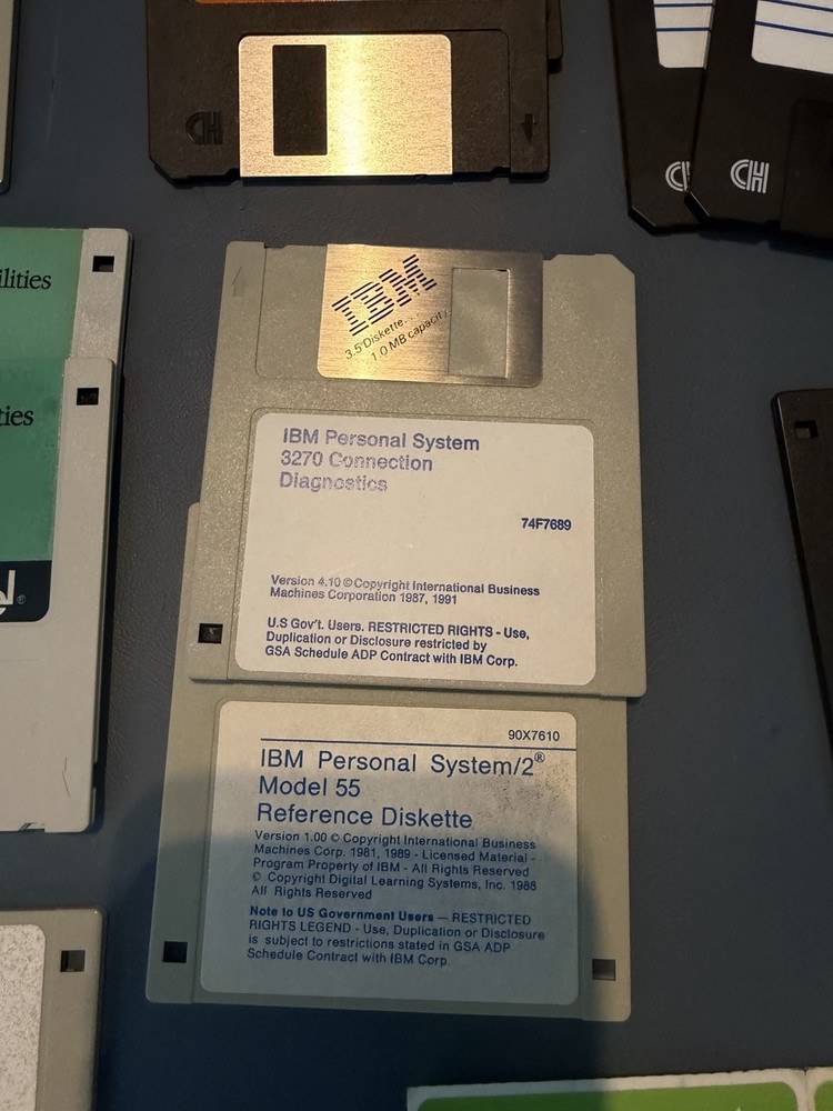 41 Floppy Disks 5.25 Utilities Programs, Boot Discs Misc IBM Blanks Software Lot