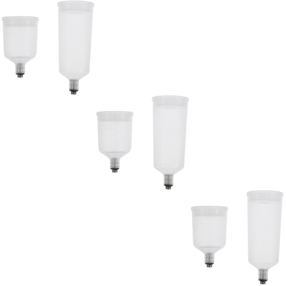 3 Count Airbrush Pot Replaceable Filter Cup for Paint Split-type