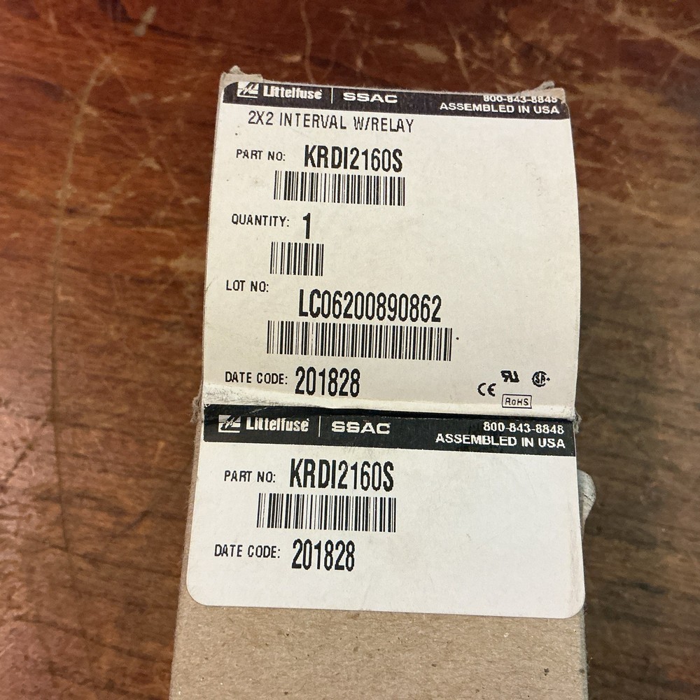 Littlefuse KRDI2160S Time Delay (new)