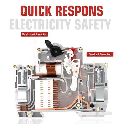 Miniature Circuit Breakers 1000V DCmp 2Pole Circuit Breaker for Solar 25A