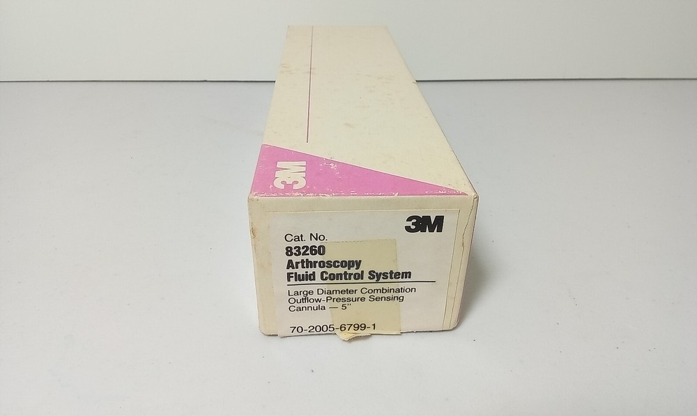 L@@K! 3M 83260 ARTHROSCOPY CANNULA 5"