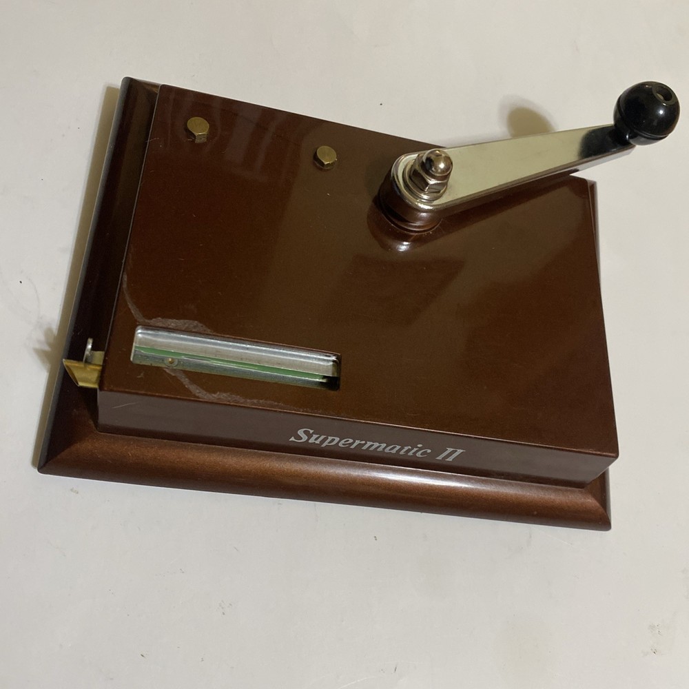 CTC Supermatic II Cigarette Injector Machine Tobacco Maker Rolling Tool