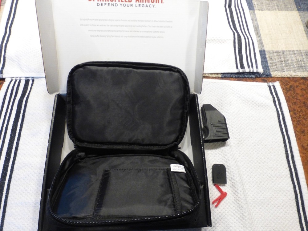 SPRINGFIELD ARMORY Hellcat Case, Labels, Nylon Pouch, Speed Loader, BPlate, #2