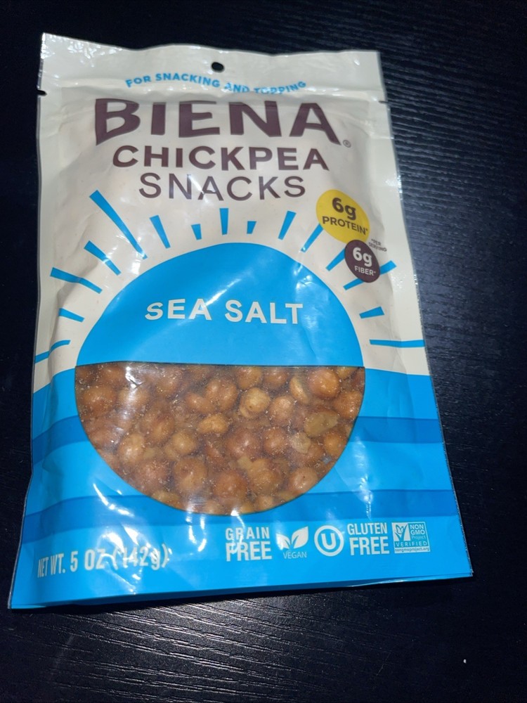 Chickpea Snacks, Sea Salt, 5 oz (142 g)