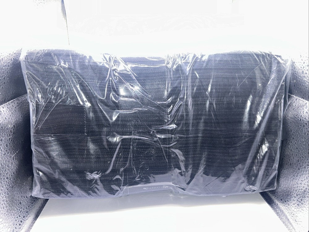 Massage Table Plastic Cover Sheets 50 Ct Black 31”x71”