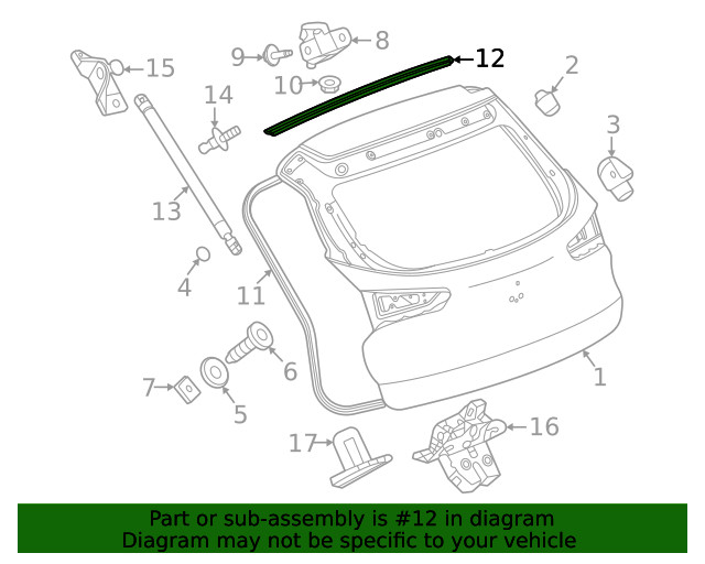 Genuine GM Upper Seal 42731742