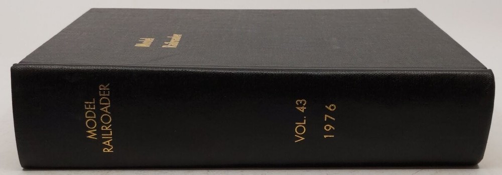 Model Railroader Vol.43 1976 Hardcover Book EX
