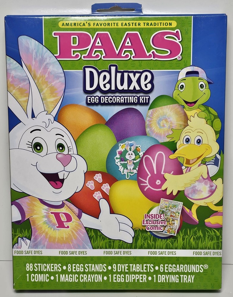 PAAS Easter Egg Coloring and Decorating Kit - 4 Boxes
