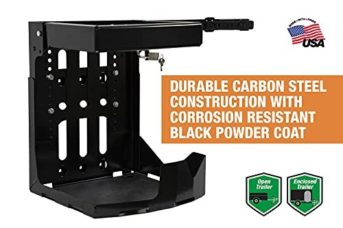 Buyers Products LT24 Universal Lockable Backpack Blower Rack For Open &