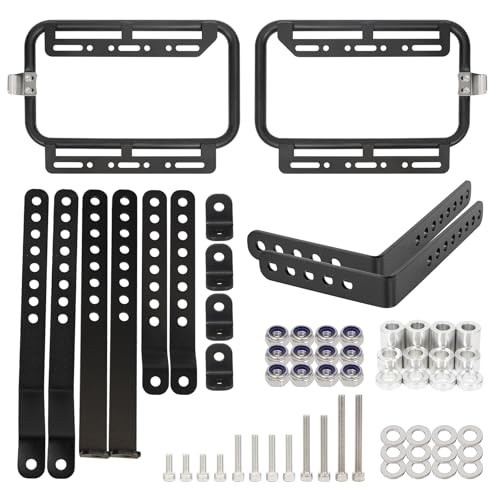 Universal Upgrade Motorcycle Side Case Mounting Kit Support Rack Detachable