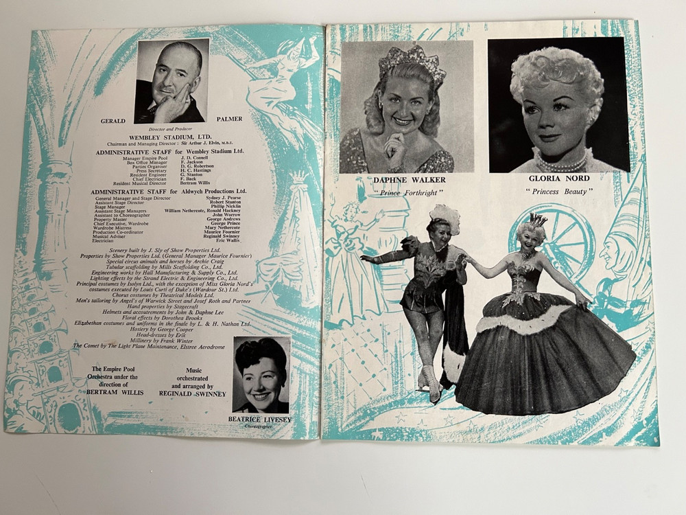 Sleeping Beauty on Ice 1952–53 Wembley Empire Pool Programme