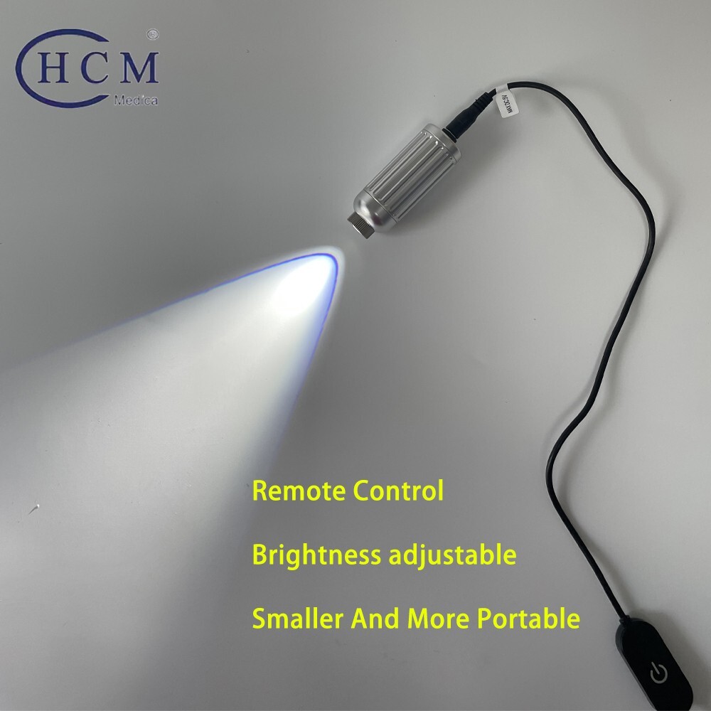 10W Mini Portable LED Light Source Fit For ENT Surgery Endoscope Light Source