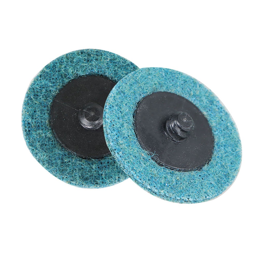 50 Pack 2 Inch Fine Surface Conditioning Discs Roll Lock Grinder Sanding Pads