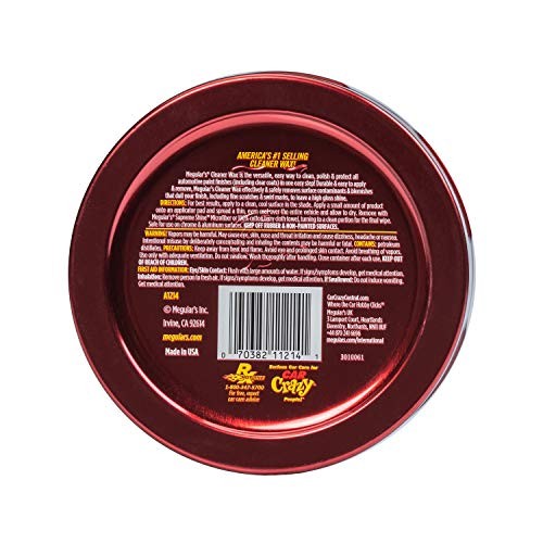Cleaner Wax, Easy-to-Use Paste Wax that Removes Light Defects, Protects