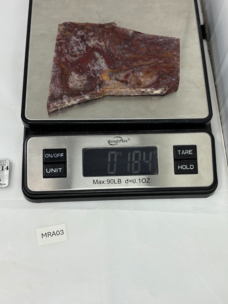 Mexican Red Moss Agate Slabs Lapidary Cabbing Combo Ship Avail